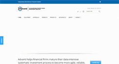 Desktop Screenshot of advantisolutions.com